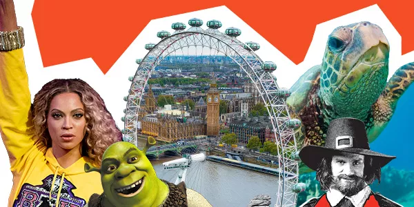 London Dungeon + London Eye + Madame Tussauds London + Shrek's Adventure + SEA LIFE London