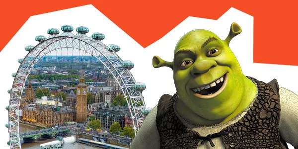 London Eye + Shrek's Adventure! London