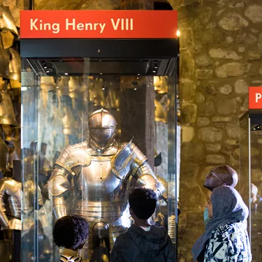 Armour at the Tower of London